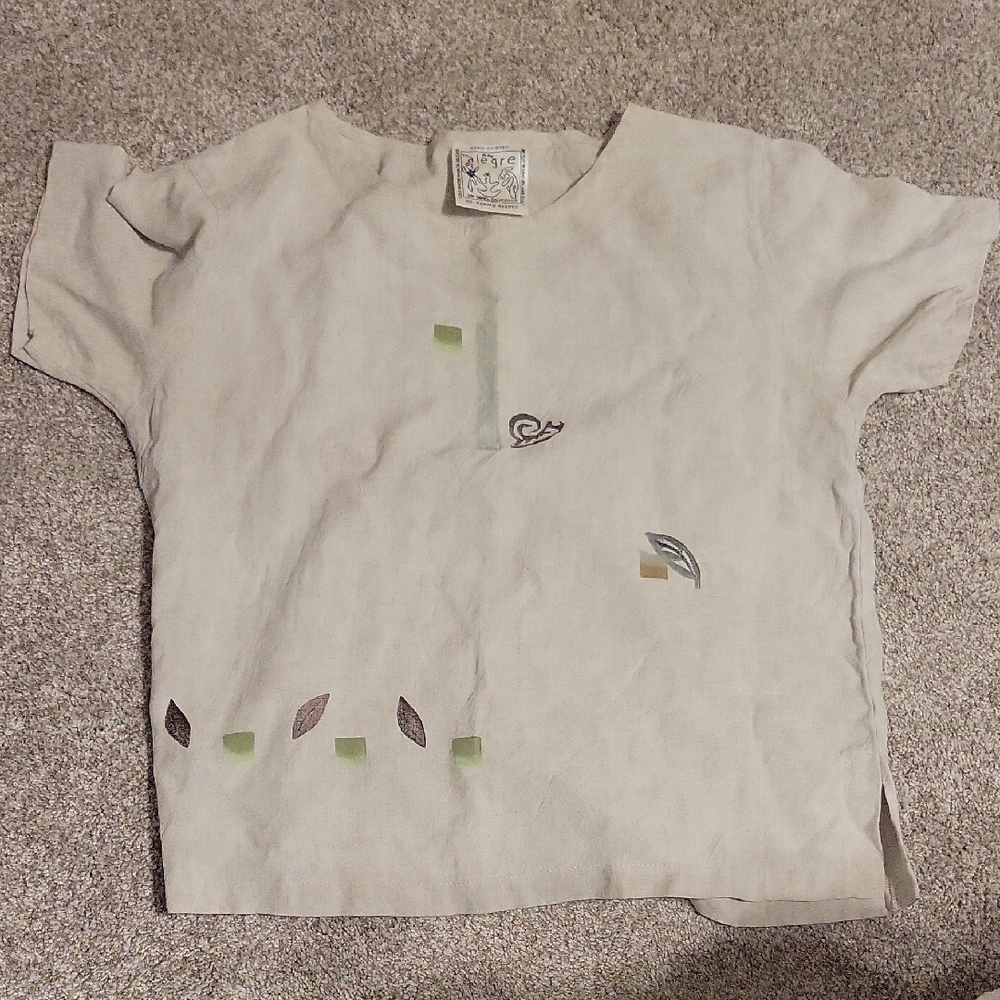 Hand Painted Play Alegre Blouse